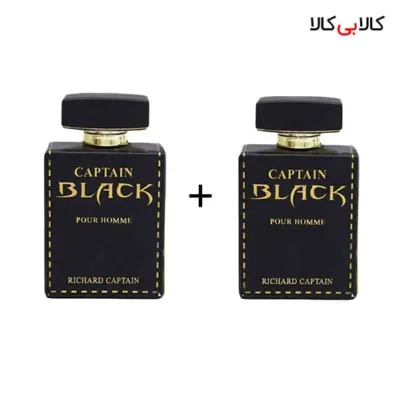 پک 2 عددی ادکلن کاپیتان بلک ریچارد
