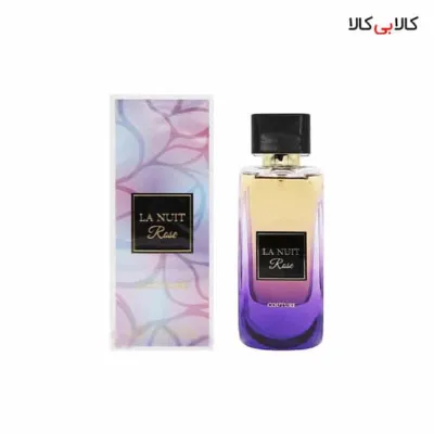 ادوپرفیوم فراگرنس ورد لا نویت رز کوچر Fragrance World La Nuit Rose Couture زنانه حجم 100 میلی لیتر