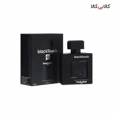 ادوتویلت فرانک اولیور بلک تاچ Franck Olivier Black Touch مردانه حجم 100 میلی لیتر