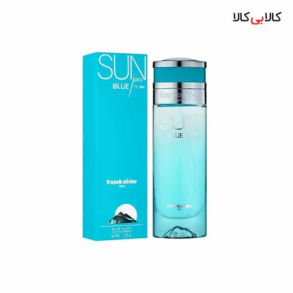 ادوتویلت فرانک اولیور سان جاوا بلو Franck Olivier Sun Java Blue مردانه حجم 75 میلی لیتر