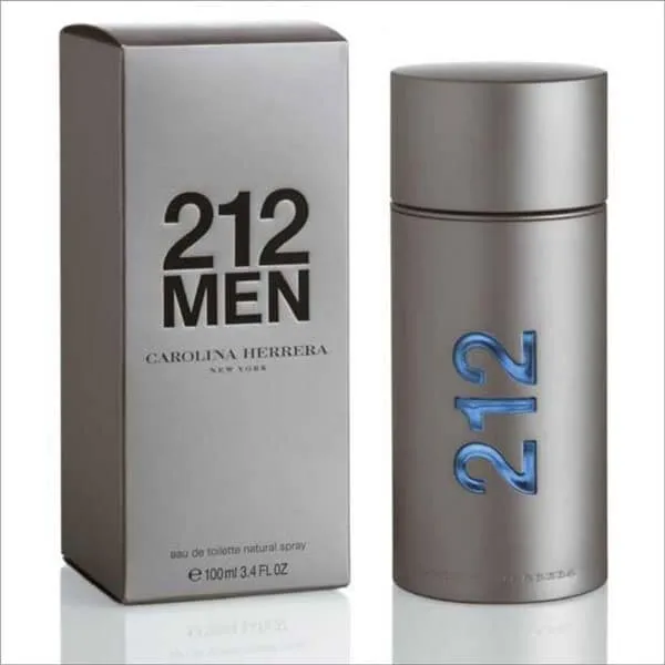 ادو تویلت مردانه Men 212 کارولینا هررا حجم 100 میلی لیتر