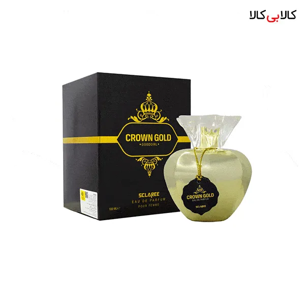 ادوپرفیوم اسکلاره کرون گلد Sclaree Crown Gold زنانه حجم 100 میلی لیتر