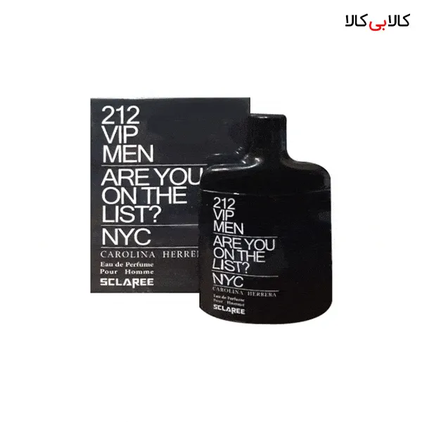 ادوپرفیوم اسکلاره وی آی پی Sclaree Vip 212 مردانه حجم 85 میلی لیتر