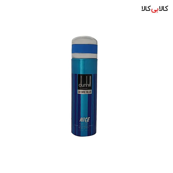 اسپری خوشبو کنندهی بدن نایس پاپت دانهیل دیزایر بلو Nice Puppet Dunhill Desire Blue مردانه حجم 200 میل
