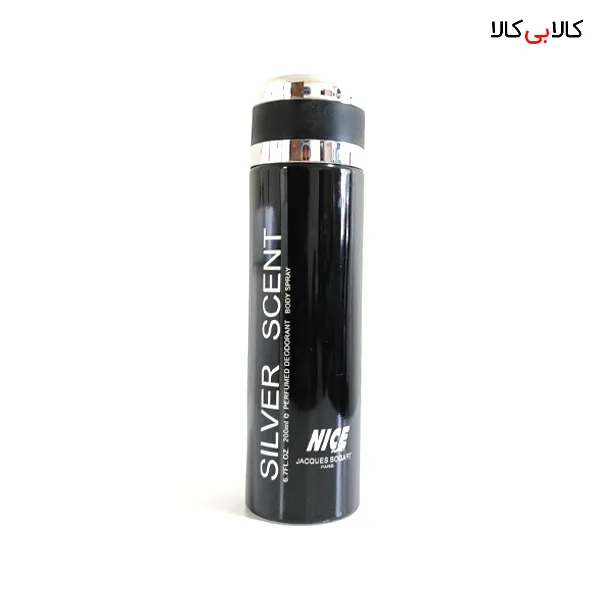 اسپری خوشبو کننده‌ی بدن نایس پاپت سیلور سنت Nice Puppet Silver Scent مردانه حجم 200 میل