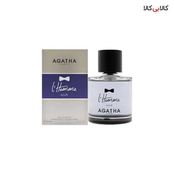 ادوپرفیوم آگاتا پاریس له هوم آزور Agatha Azur مردانه حجم 100 میلی لیتر