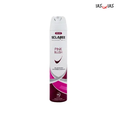 اسپری ضد تعریق اسکلاره پینک بلاش Sclaree Pink Blush زنانه حجم 200 میل