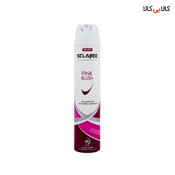 اسپری ضد تعریق اسکلاره پینک بلاش Sclaree Pink Blush زنانه حجم 200 میل