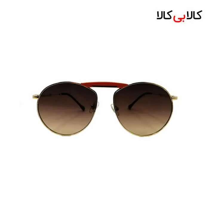 عینک آفتابی ری بن مردانه و زنانه مدل 6297 شیشه گرد قهوه ای