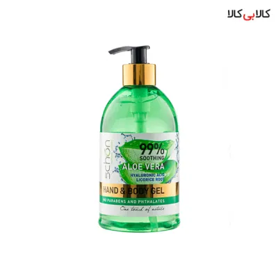 ژل آبرسان آلوئه ورا شون حجم 500 میلی‌ لیتر