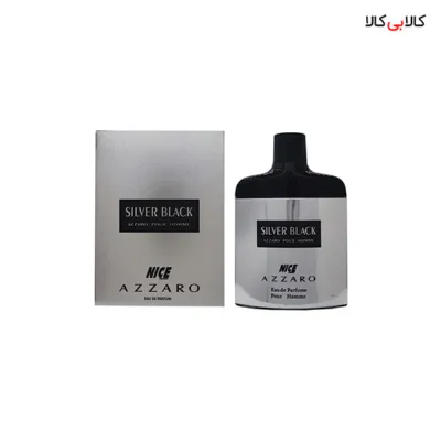 ادوپرفیوم نایس پاپت آزارو سیلور بلک Nice Puppet Azzaro Silver Black مردانه حجم 85 میلی لیتر