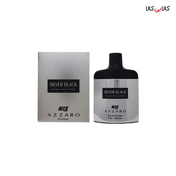 ادوپرفیوم نایس پاپت آزارو سیلور بلک Nice Puppet Azzaro Silver Black مردانه حجم 85 میلی لیتر