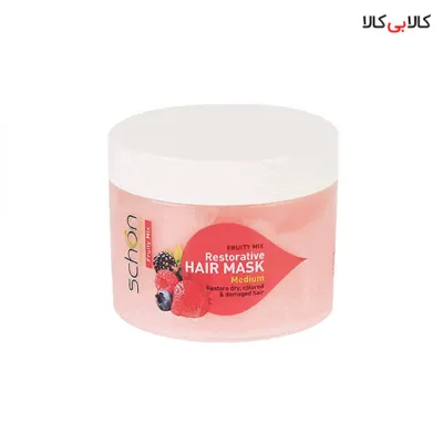 ماسک موی سر کاسه‌ای فروتی میکس شون حجم 300 میلی‌ لیتر