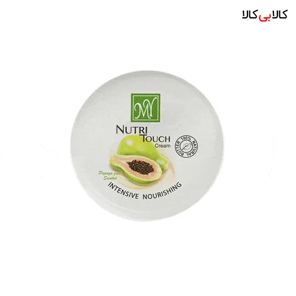 کرم مرطوب کننده کاسهای میوهای نوتری تاچ مای حجم 200 میلی لیتر