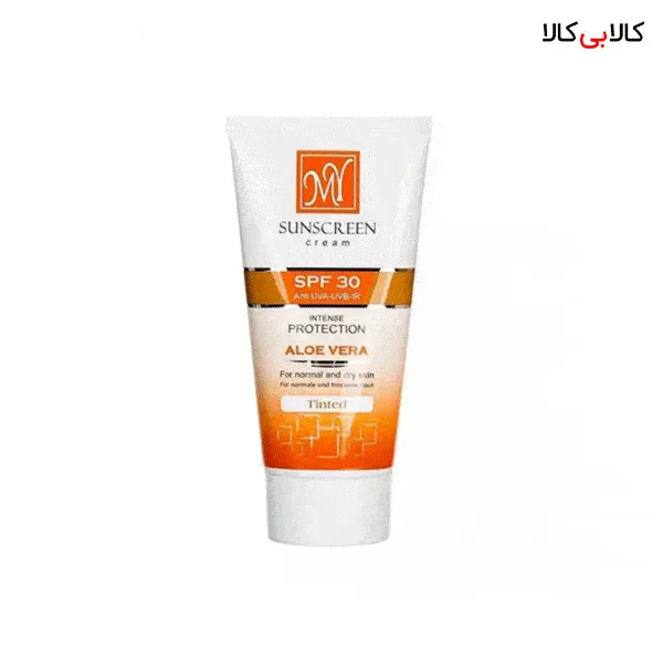 کرم ضد آفتاب SPF30 کرم پودری رنگی مای حجم 50 میلی لیتر