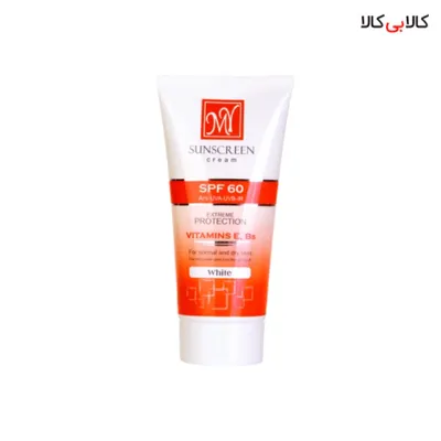 کرم ضد آفتاب SPF60 بی رنگ مای حجم 50 میلی لیتر
