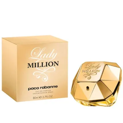 ادو پرفیوم زنانه Lady Million پاکو رابان حجم 80 ML