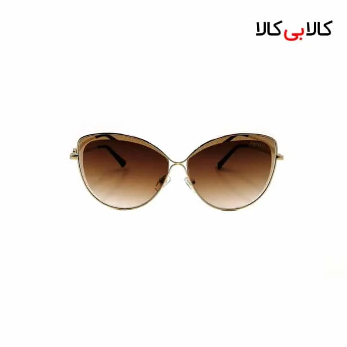 عینک آفتابی زنانه فندی مدل FF8063S عدسی قهوه ای