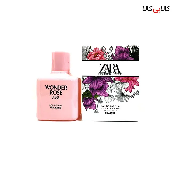 ادوپرفیوم اسکلاره زارا واندر رز Sclaree Zara Wonder Rose زنانه حجم 100 میلی لیتر