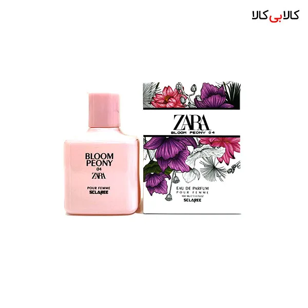 ادوپرفیوم اسکلاره زارا بلوم پئونی Sclaree Zara Bloom Peony زنانه حجم 100 میلی لیتر