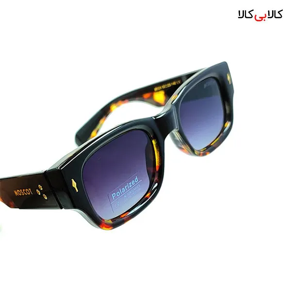 عینک آفتابی مردانه و زنانه Moscot مدل 96024 هایلایت مشکی پلنگی