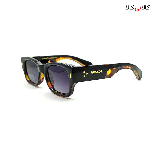 عینک آفتابی مردانه و زنانه Moscot مدل 96024 هایلایت مشکی پلنگی