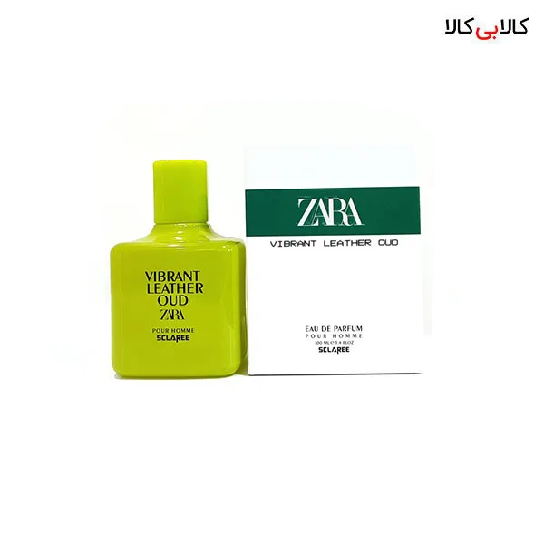 ادوپرفیوم اسکلاره زارا وایبرنت لدر عود Sclaree Zara Vibrant Leather Oud مردانه حجم 100 میلی لیتر