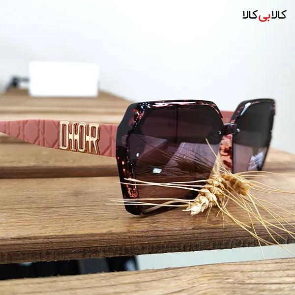 عینک آفتابی زنانه دیور مدل P8952 پلنگی