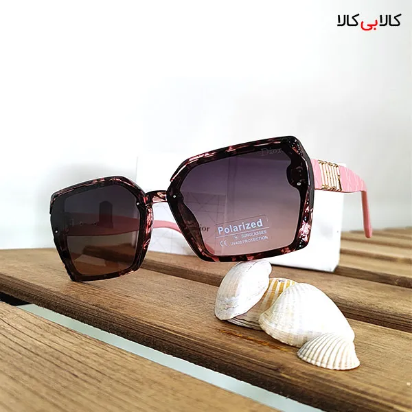 عینک آفتابی زنانه دیور مدل P8952 پلنگی