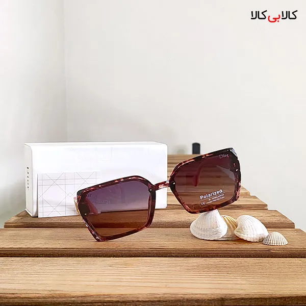 عینک آفتابی زنانه دیور مدل P8952 پلنگی