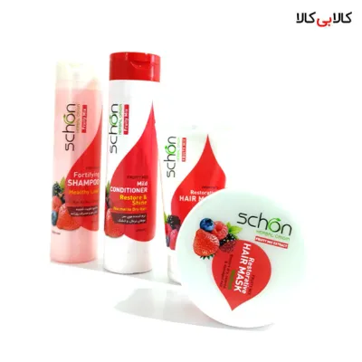 پک شامپو و ماسک مو فروتی میکس شون