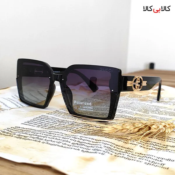 عینک آفتابی زنانه گوچی مدل P2234 مشکی