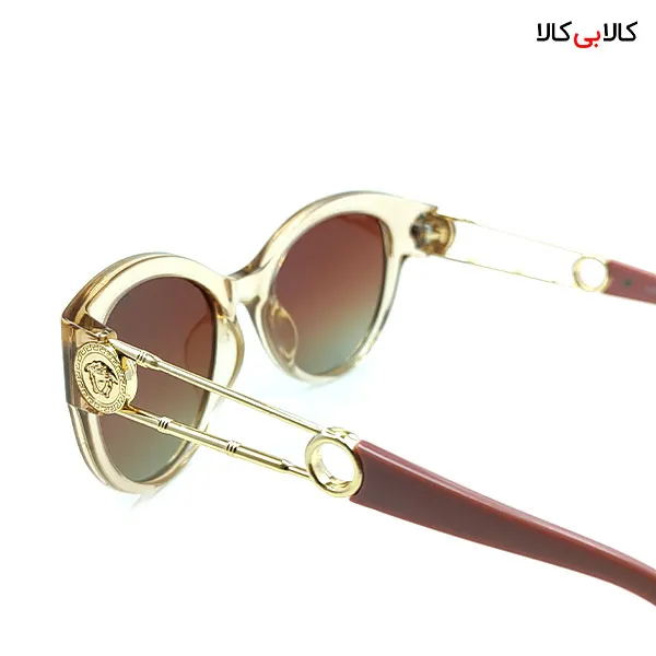 عینک آفتابی زنانه ورساچه مدل P4389 قهوهای روشن