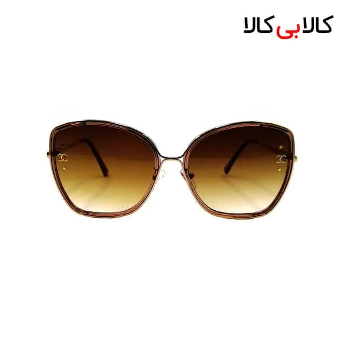 عینک آفتابی زنانه شانل ( CHANEL ) مدل 5862 بدنه قهوه ای