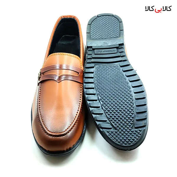 کفش مردانه مازراتی عسلی