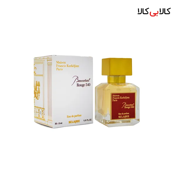عطر جیبی اسکلاره باکارات رژ 540 زنانه و مردانه حجم 30 میلی لیتر