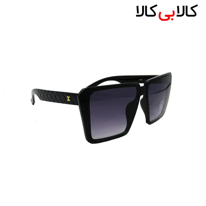 عینک آفتابی زنانه و مردانه شانل مدل 9058 دسته مشکی