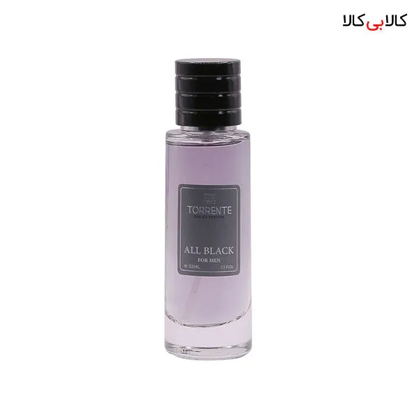 عطر جیبی تورنته آل بلک مردانه حجم 33 میلی لیتر