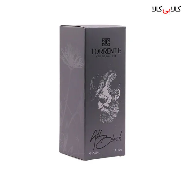 عطر جیبی تورنته آل بلک مردانه حجم 33 میلی لیتر