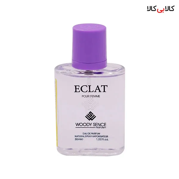 عطر جیبی وودی سنس اکلت زنانه حجم 30 میلی لیتر