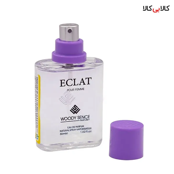 عطر جیبی وودی سنس اکلت زنانه حجم 30 میلی لیتر