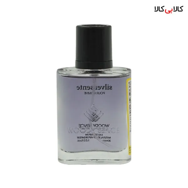 عطر جیبی وودی سنس سیلور سنت مردانه حجم 30 میلی لیتر