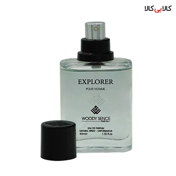 عطر جیبی وودی سنس اکسپلورر مردانه حجم 30 میلی لیتر
