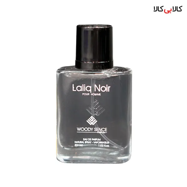 عطر جیبی وودی سنس لالیک نویر مردانه حجم 30 میلی لیتر