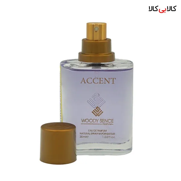 عطر جیبی وودی سنس اکسنتو زنانه و مردانه حجم 30 میلی لیتر
