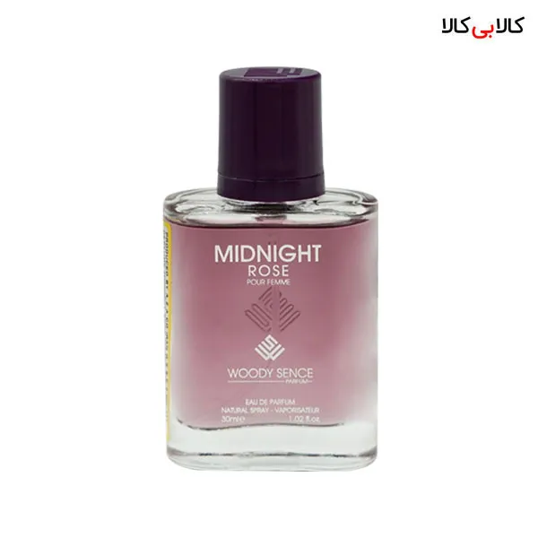 عطر جیبی وودی سنس میدنایت رز زنانه حجم 30 میلی لیتر