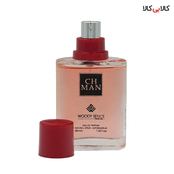 عطر جیبی وودی سنس سی اچ من مردانه حجم 30 میلی لیتر