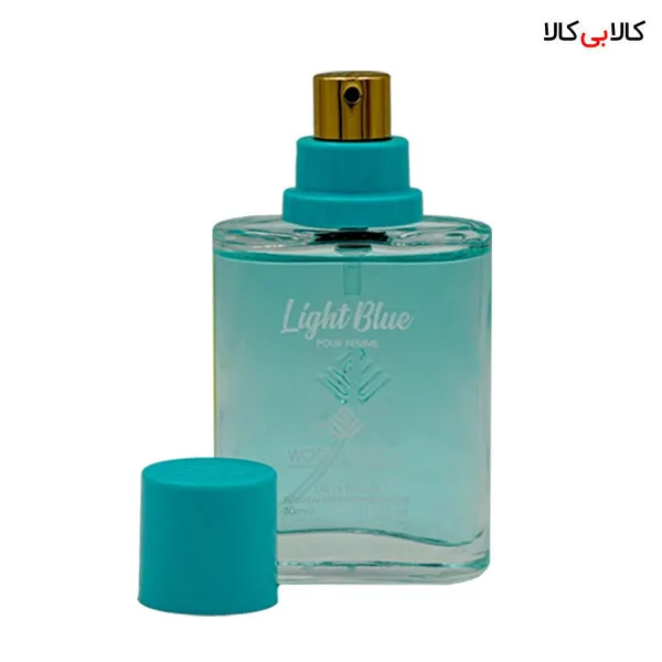 عطر جیبی وودی سنس لایت بلو زنانه حجم 30 میلی لیتر