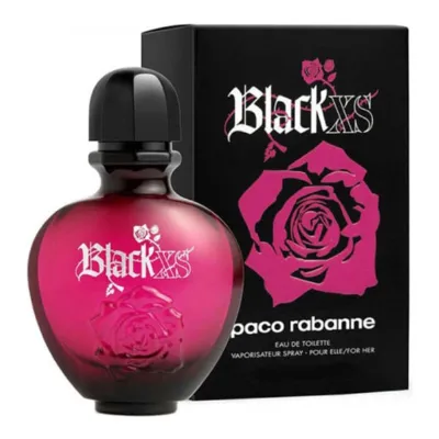 ادو تویلت زنانه Black XS پاکو رابان حجم 80 میلی لیتر
