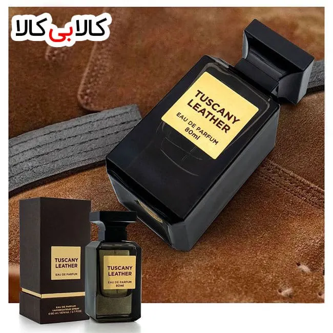 ادوپرفیوم فراگرنس ورد tuscany leather مردانه و زنانه حجم 100 میلی لیتر